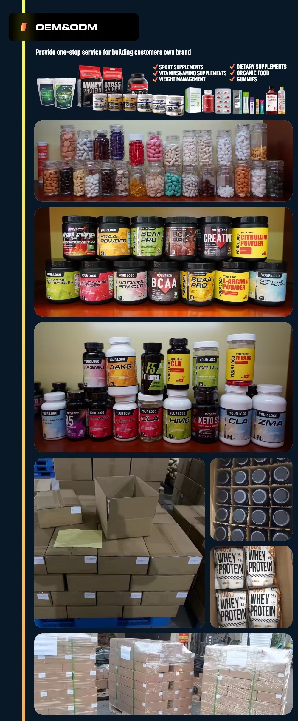 Food Supplement Export